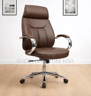 Swivel Ergonomic Executive Chair (PU Leather)