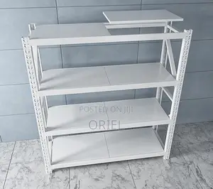 5-Tier Heavy-Duty Metal Rack – Adjustable Storage Shelving Unit