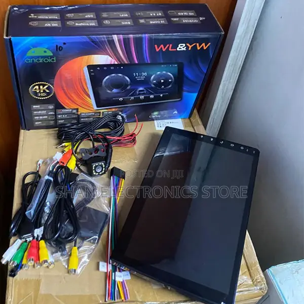 Durable 4+64G 10Inch Android Car Stereo With Wireless Carplay Android
