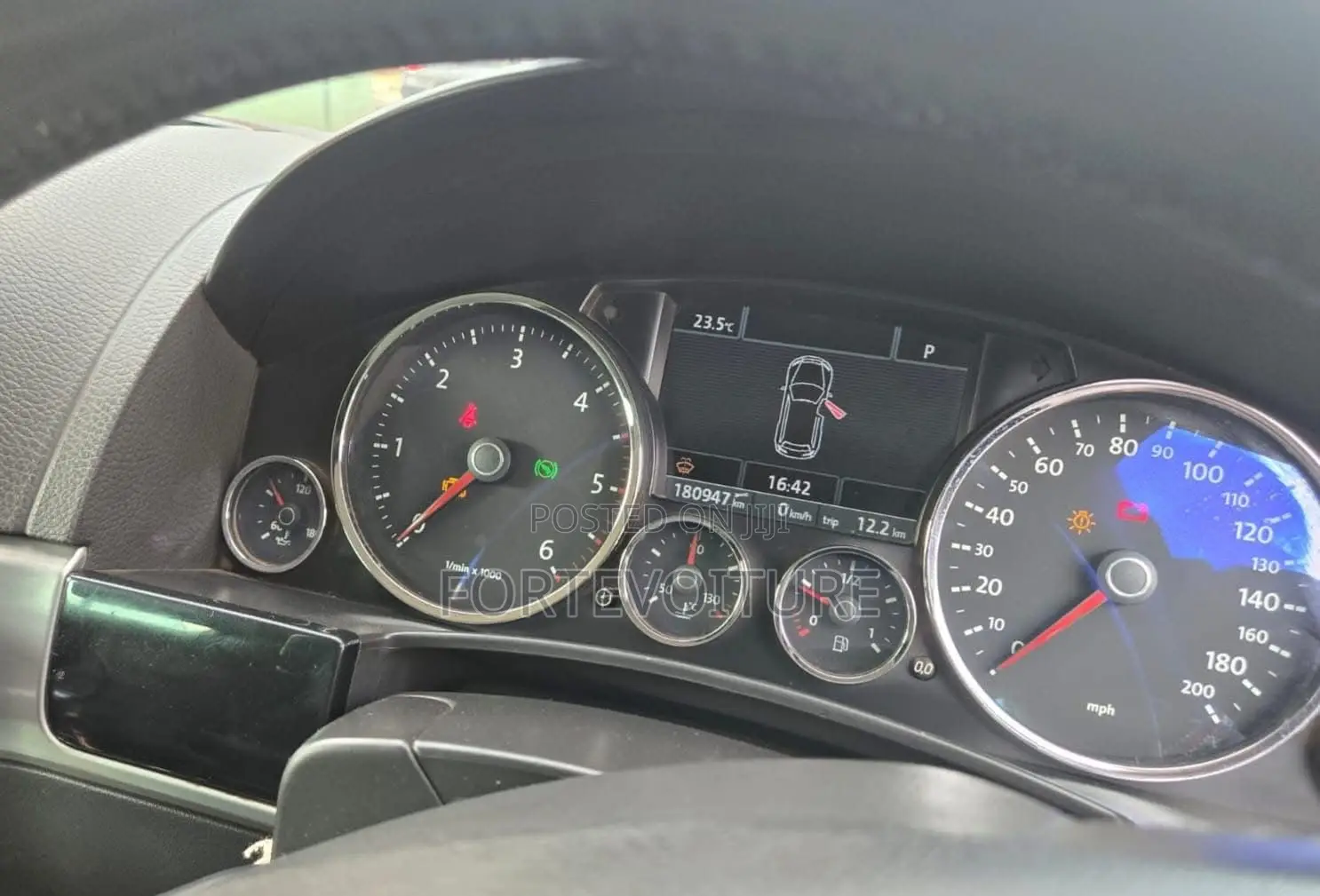 Volkswagen Touareg 2008 Black
