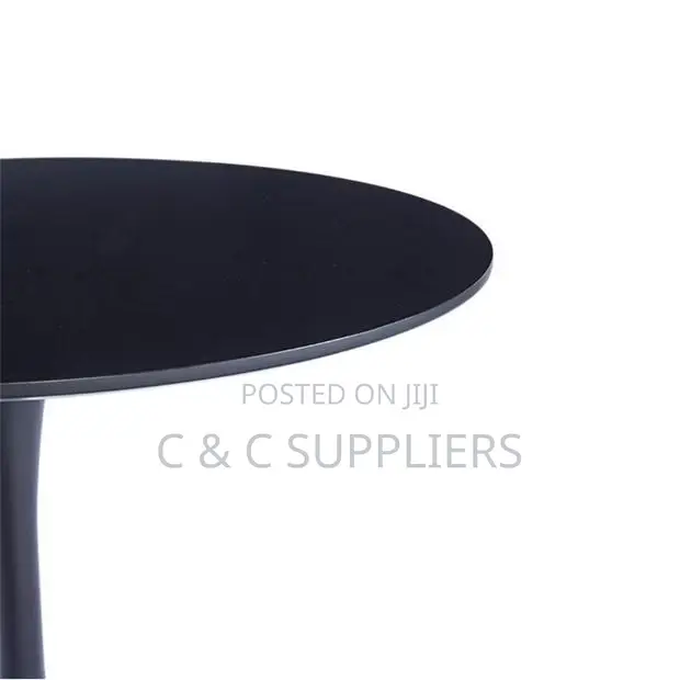 Black Tulip Balcony Round Table