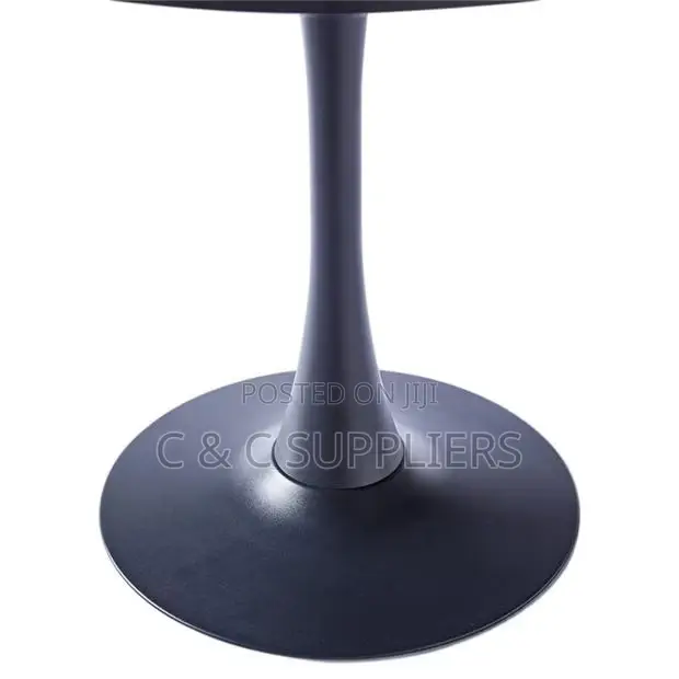 Black Tulip Balcony Round Table