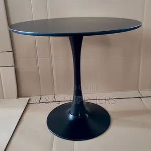 Black Tulip Balcony Round Table