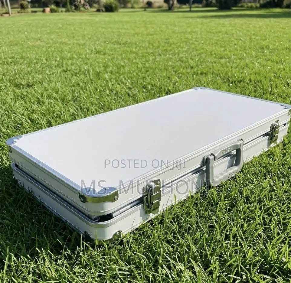 Aluminum Suitcase Outdoor Table Set
