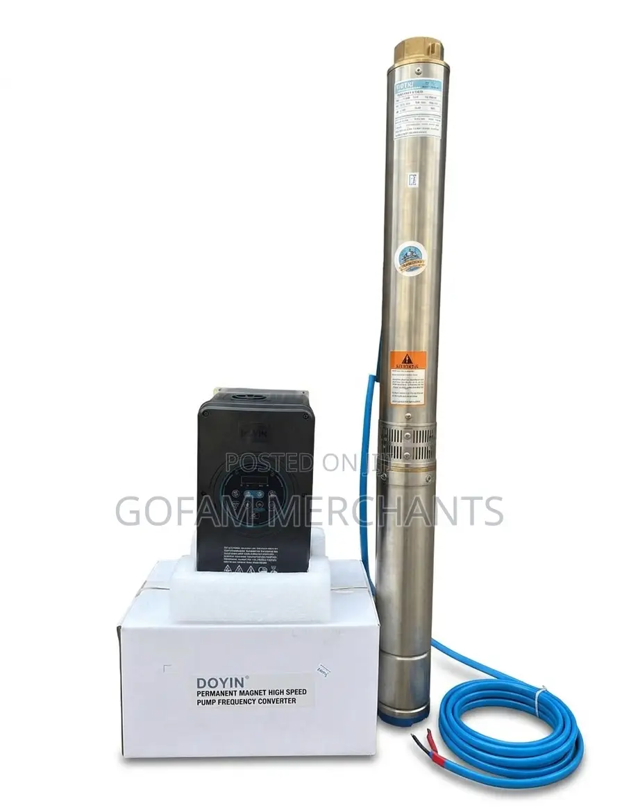 Doyin -(5.5hp)AD,4000w,1.5Inch AC/DC Hybrid Pump(8400L/H)4sf5-230-345m