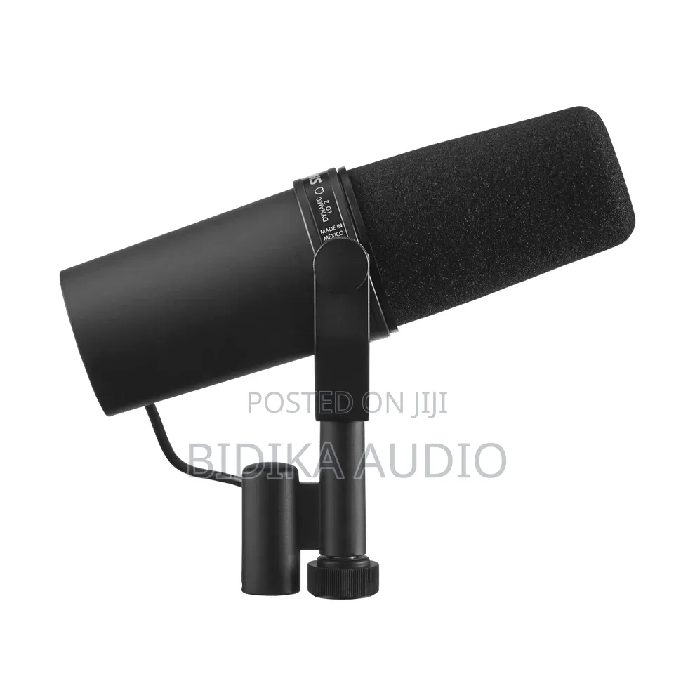 Shure SM7B Kenya — Cardioid Dynamic Vocal Microphone
