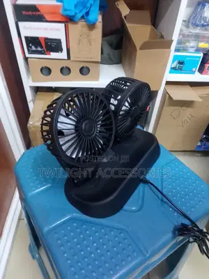 Car Dual Dashboard Fan