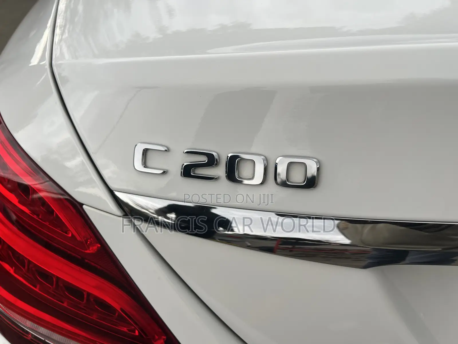 Mercedes-Benz C200 2017 White