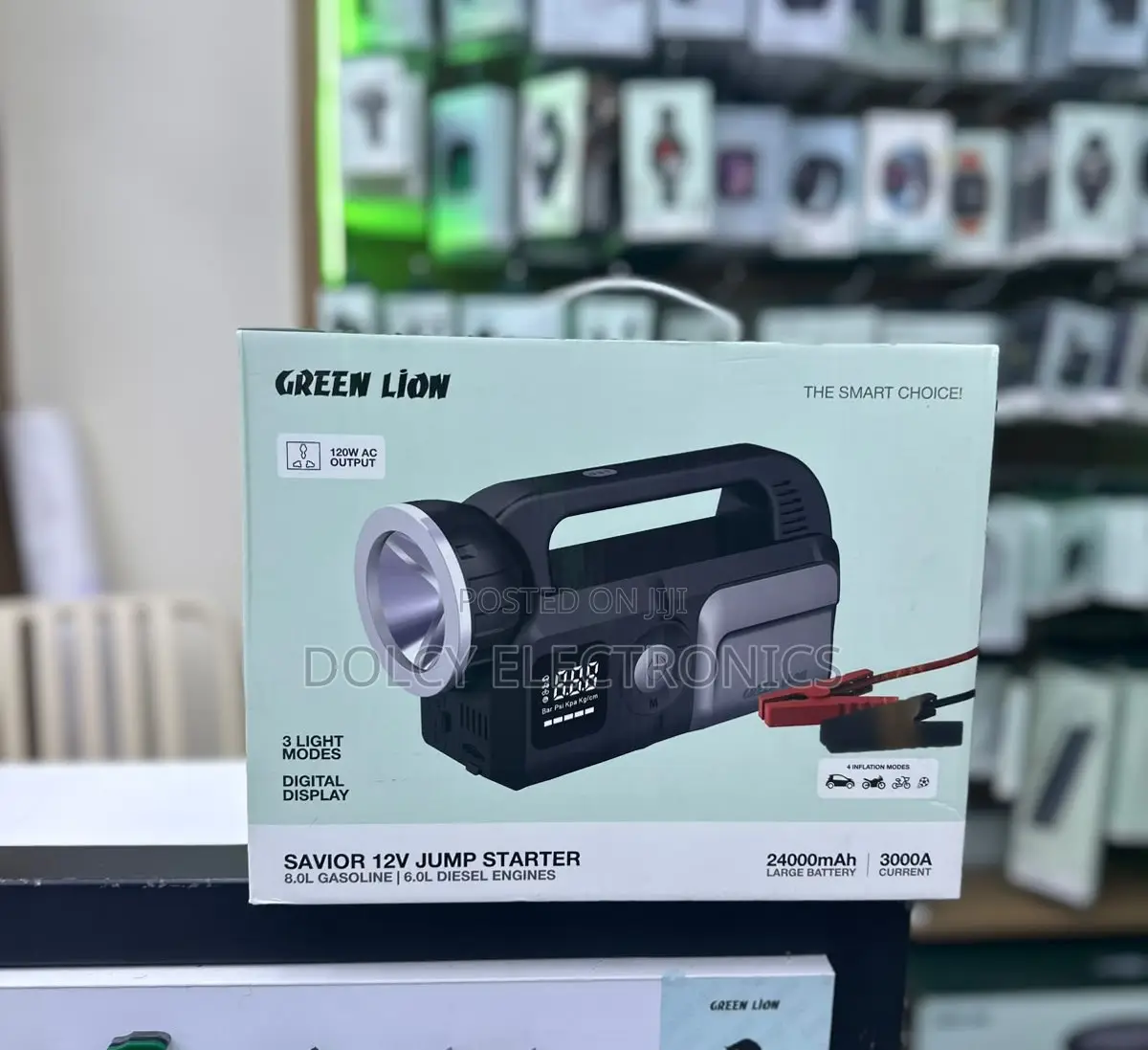 Green Lion Savior 12v Jump Starter