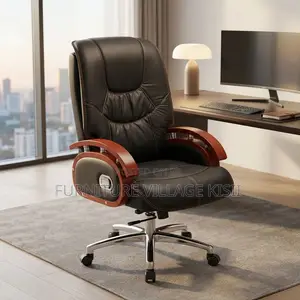 Leather Recliner Office Chair