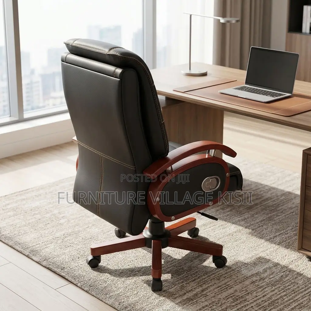 Leather Recliner Office Chair
