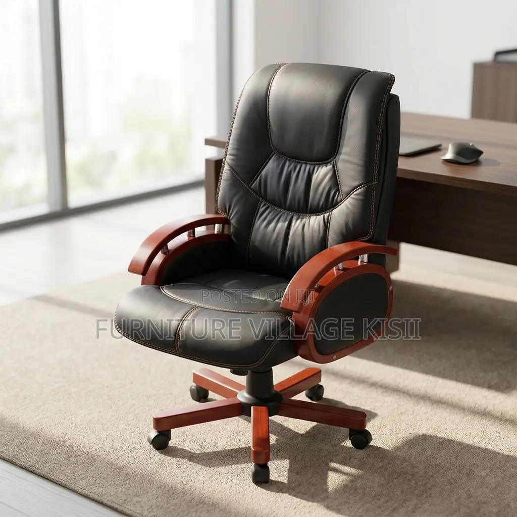 Leather Recliner Office Chair