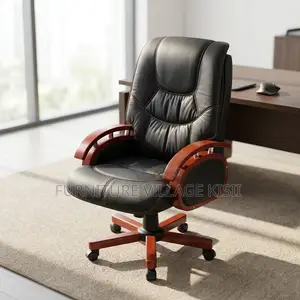 Leather Recliner Office Chair