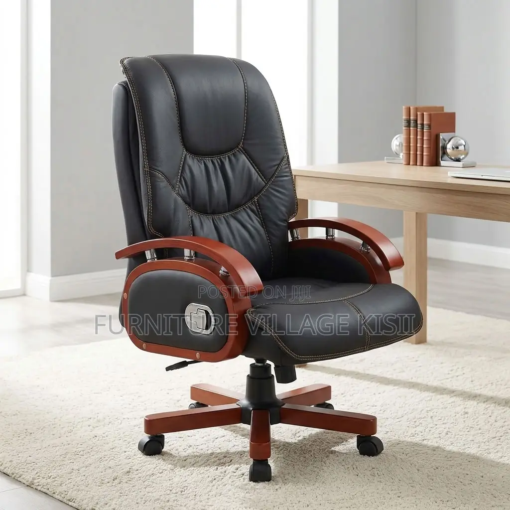 Leather Recliner Office Chair