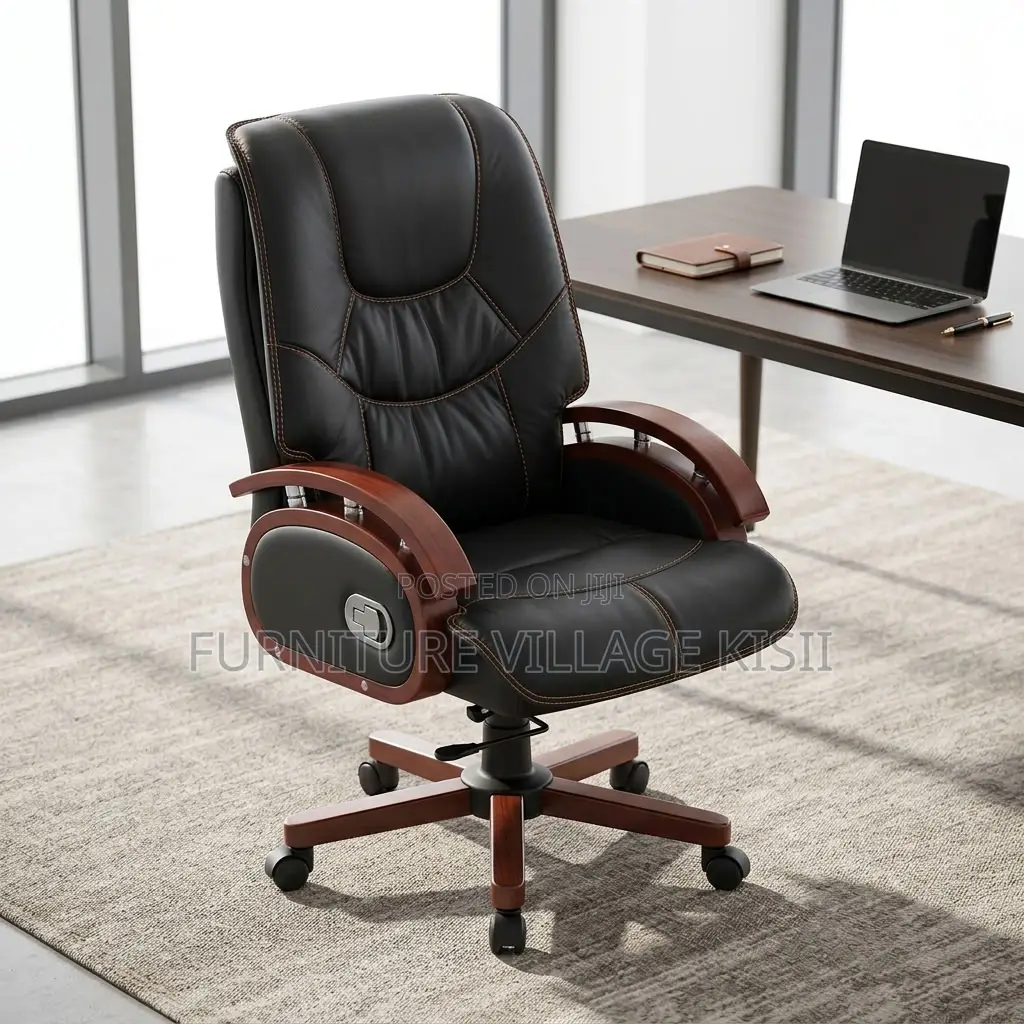 Leather Recliner Office Chair