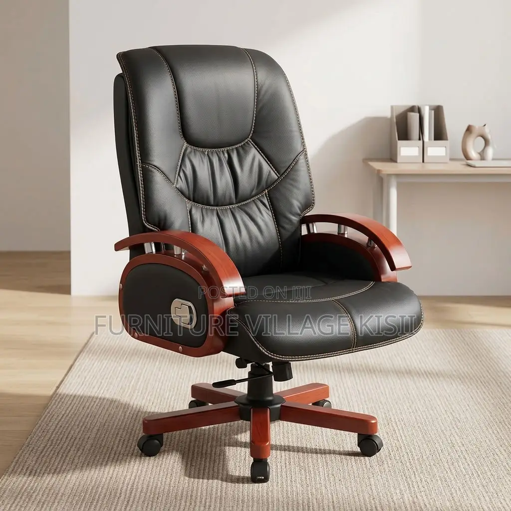 Leather Recliner Office Chair