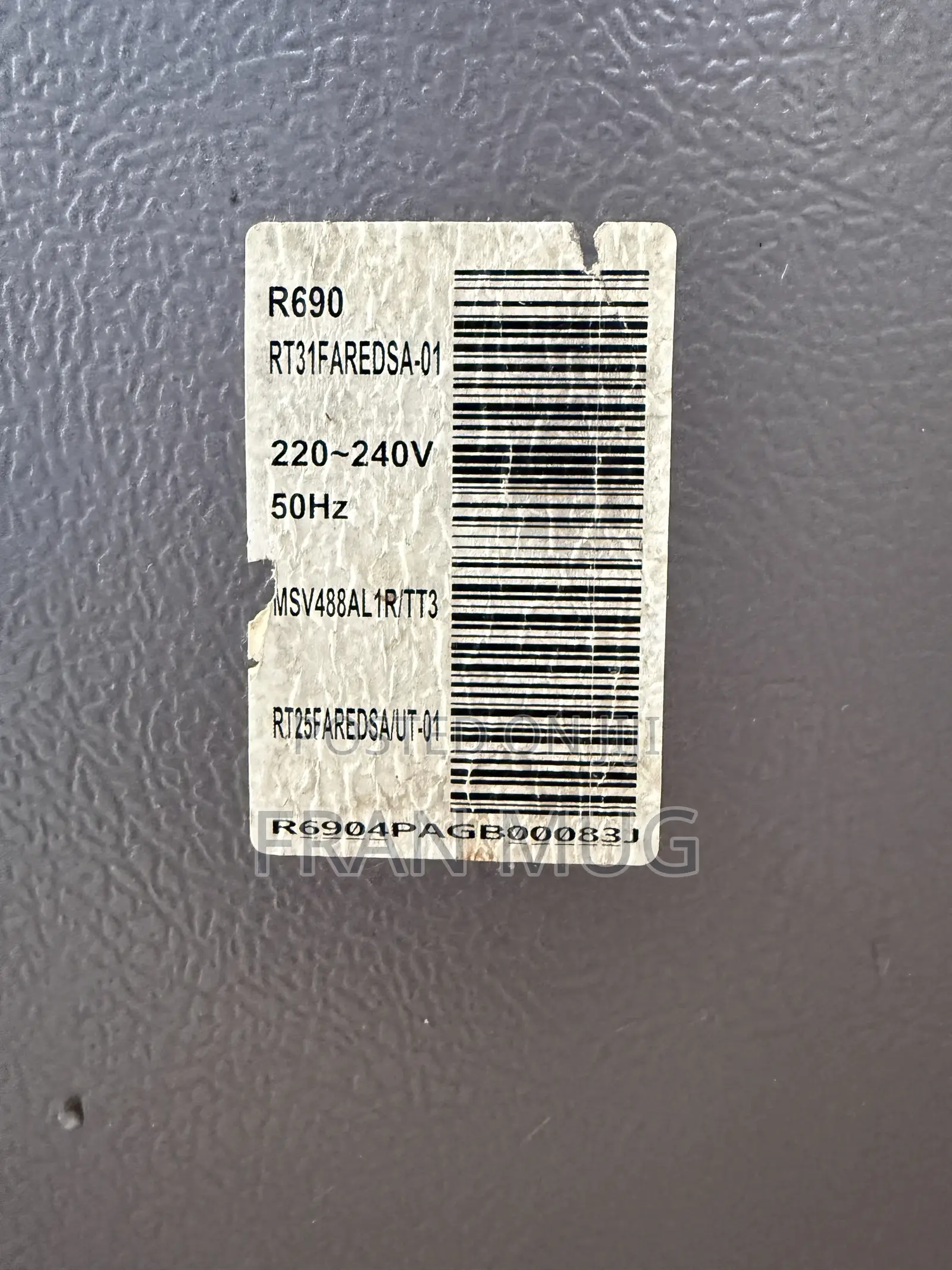 Samsung Two-Door Refrigerator Duracool Smart RT31