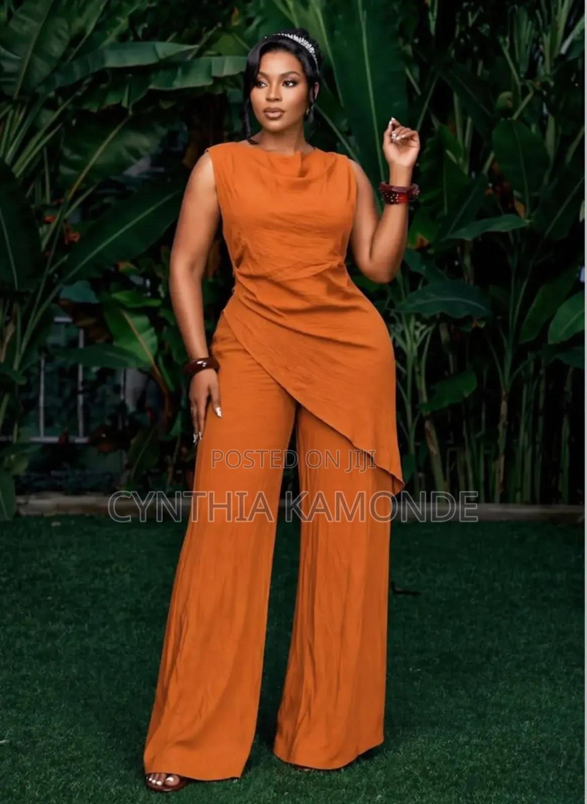 Sleeveless Two Piece Set