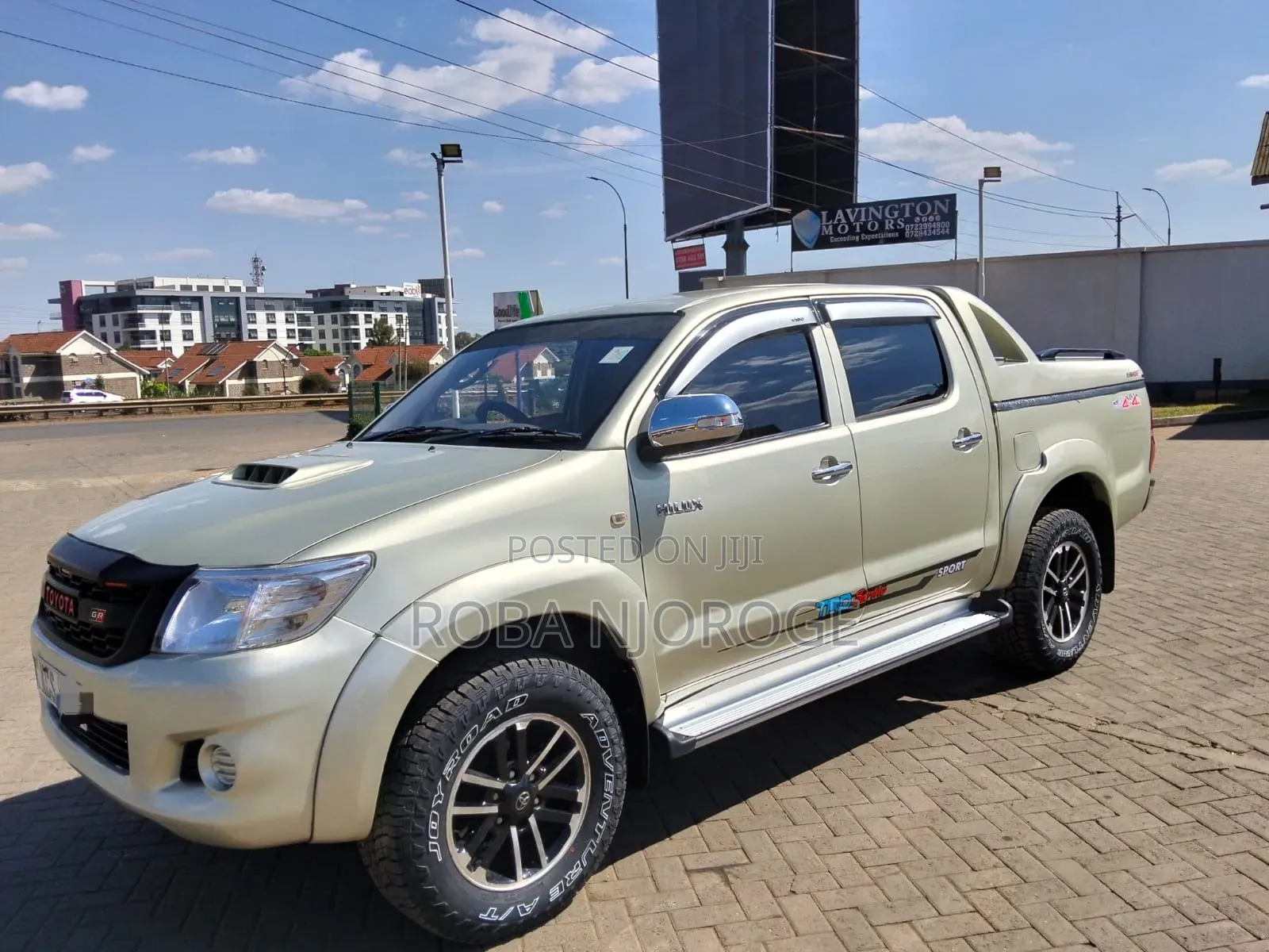 Toyota Hilux 3.0 D-4D 4x4 2012 Brown