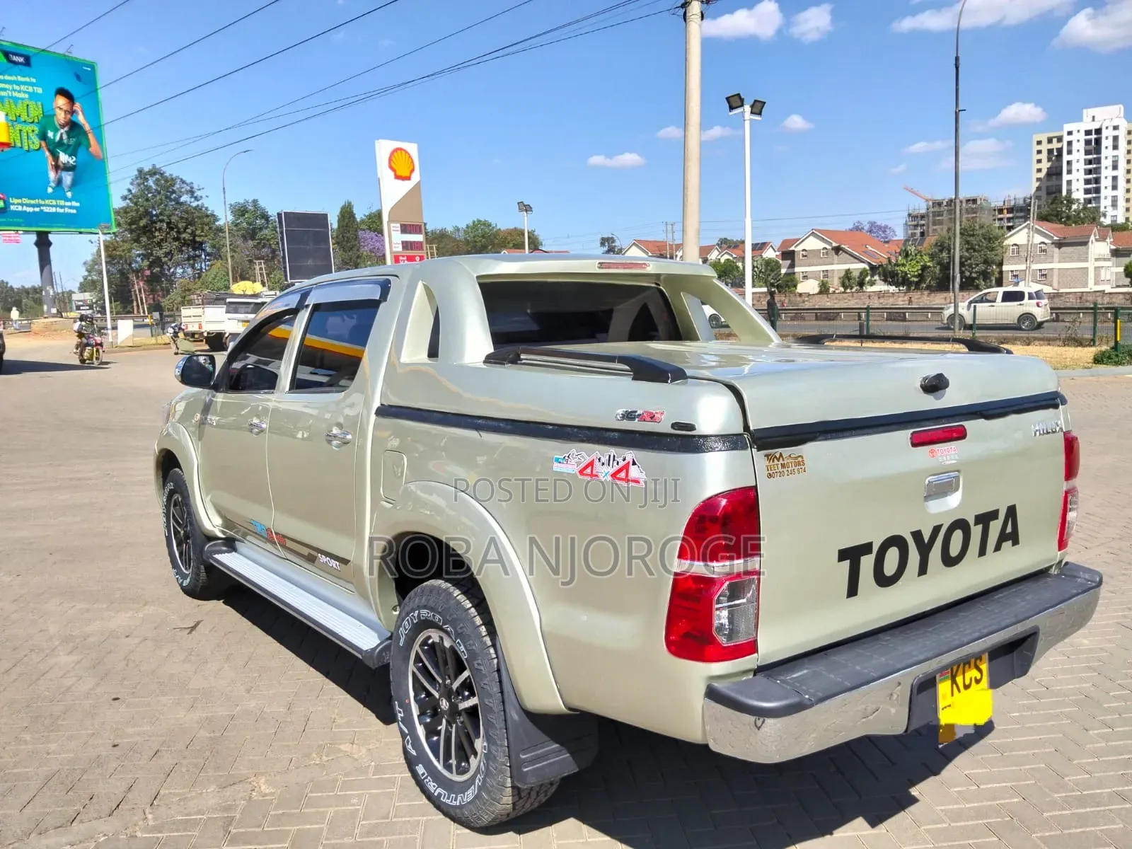 Toyota Hilux 3.0 D-4D 4x4 2012 Brown