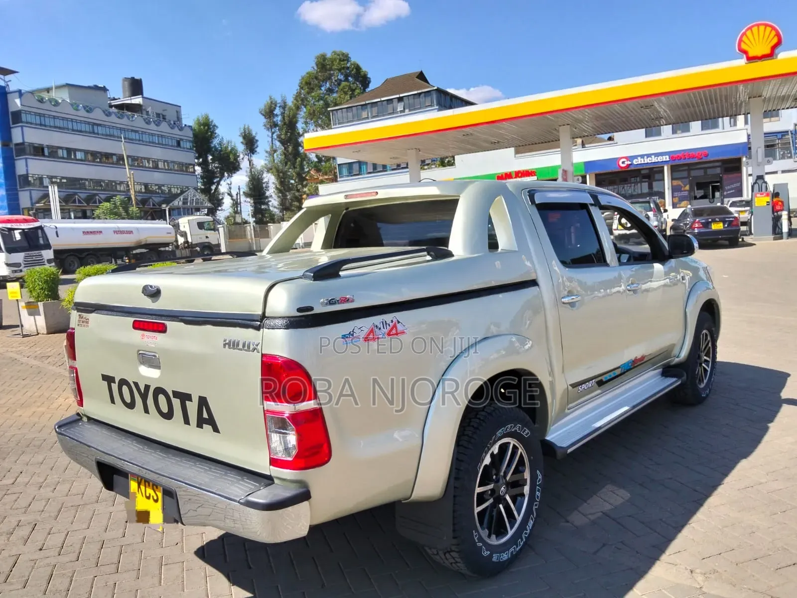 Toyota Hilux 3.0 D-4D 4x4 2012 Brown