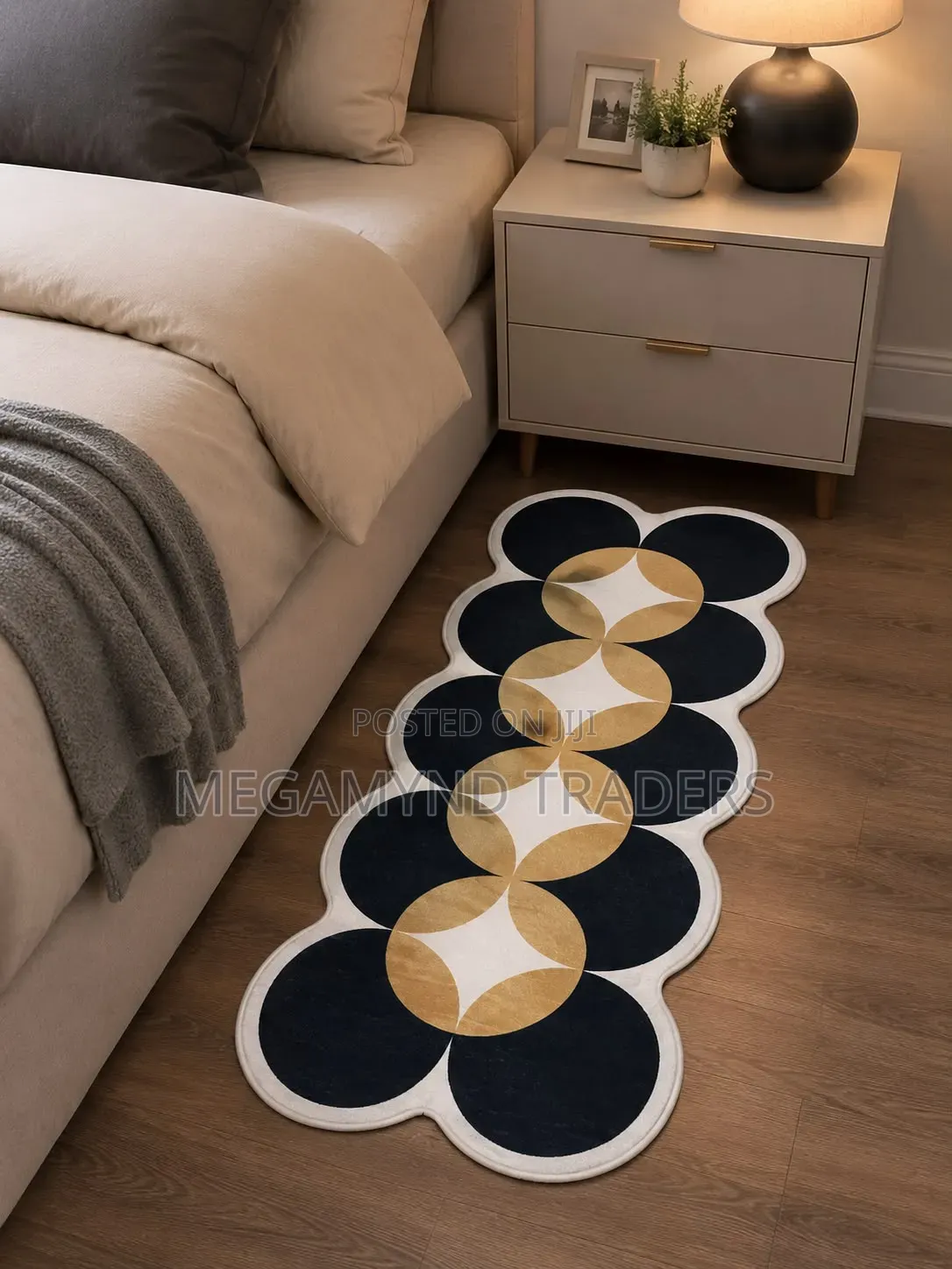 Soft Bedside Runner Mat / Bedside Carpet