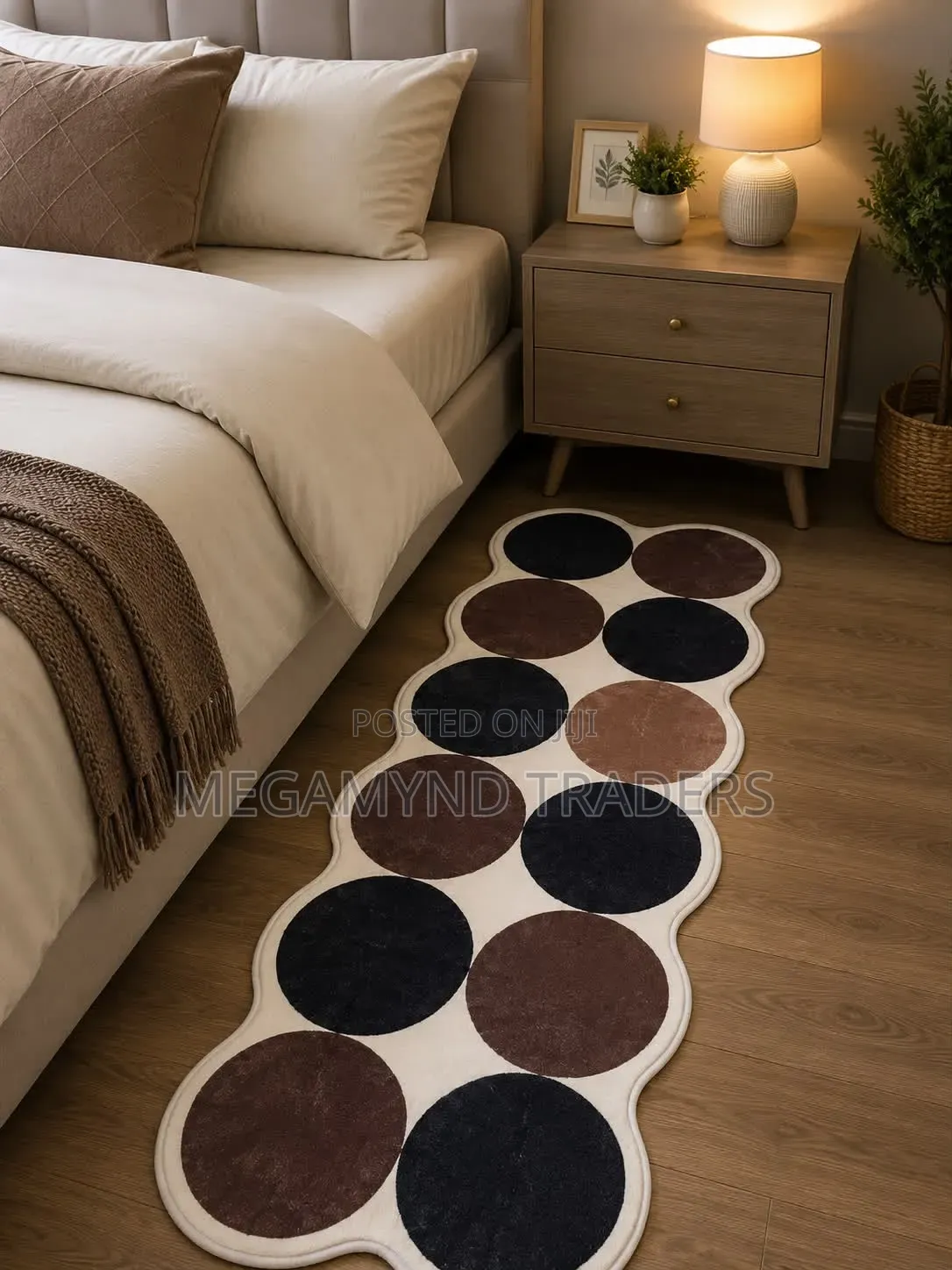 Soft Bedside Runner Mat / Bedside Carpet