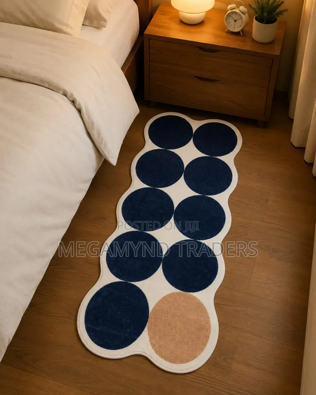 Soft Bedside Runner Mat / Bedside Carpet