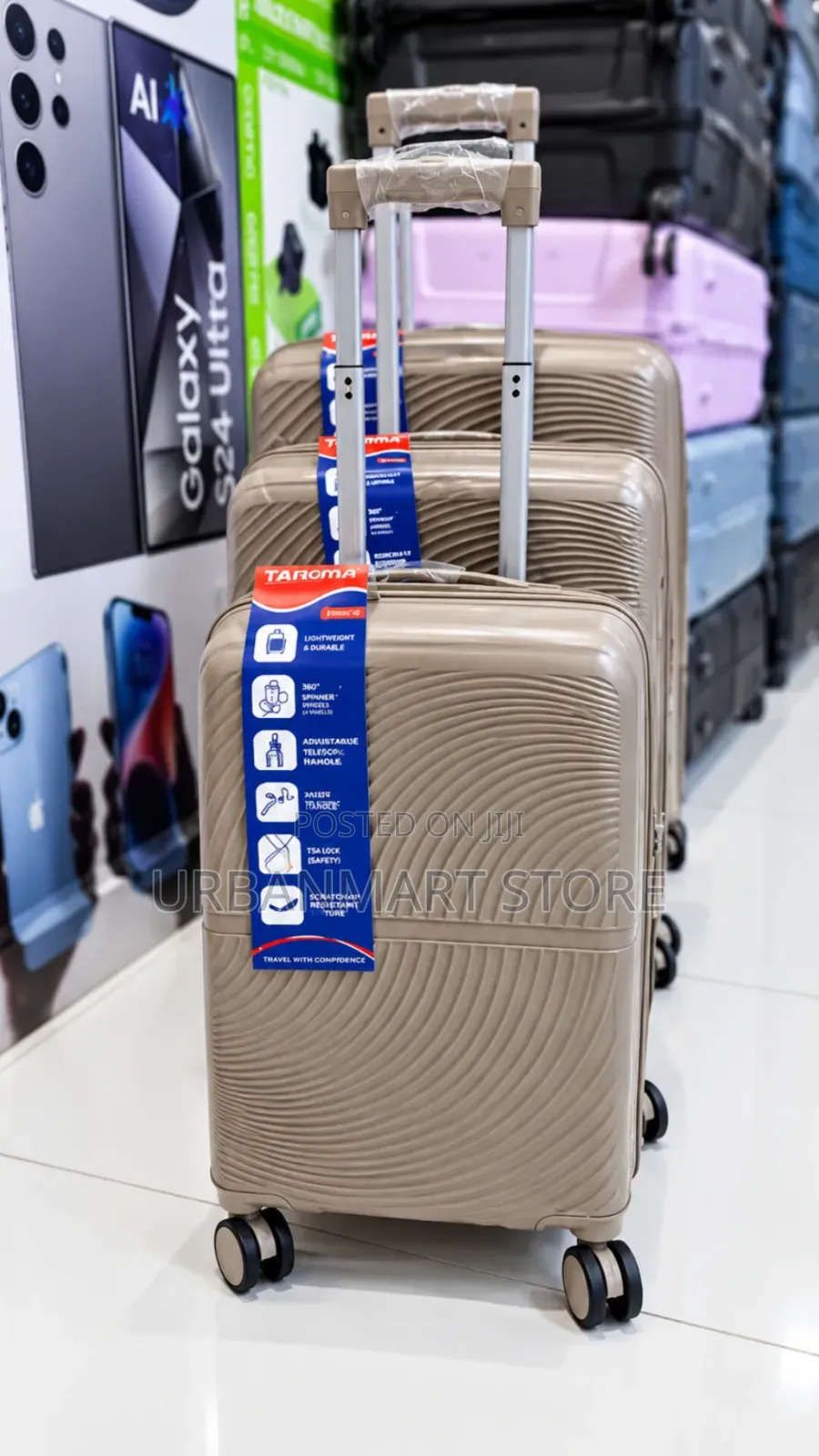 Big Size 3 in 1 Travel Luggage Set, Bag Suitcase