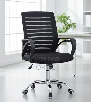 Ergonomic Mid-Back Mesh Office Chair –Breathable Comfortable Desk Chai
