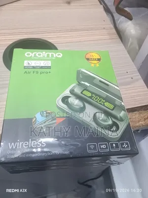 Oraimo Earpods,True -Wireless Free Pods, Superior Sound Air F9 Pro +.