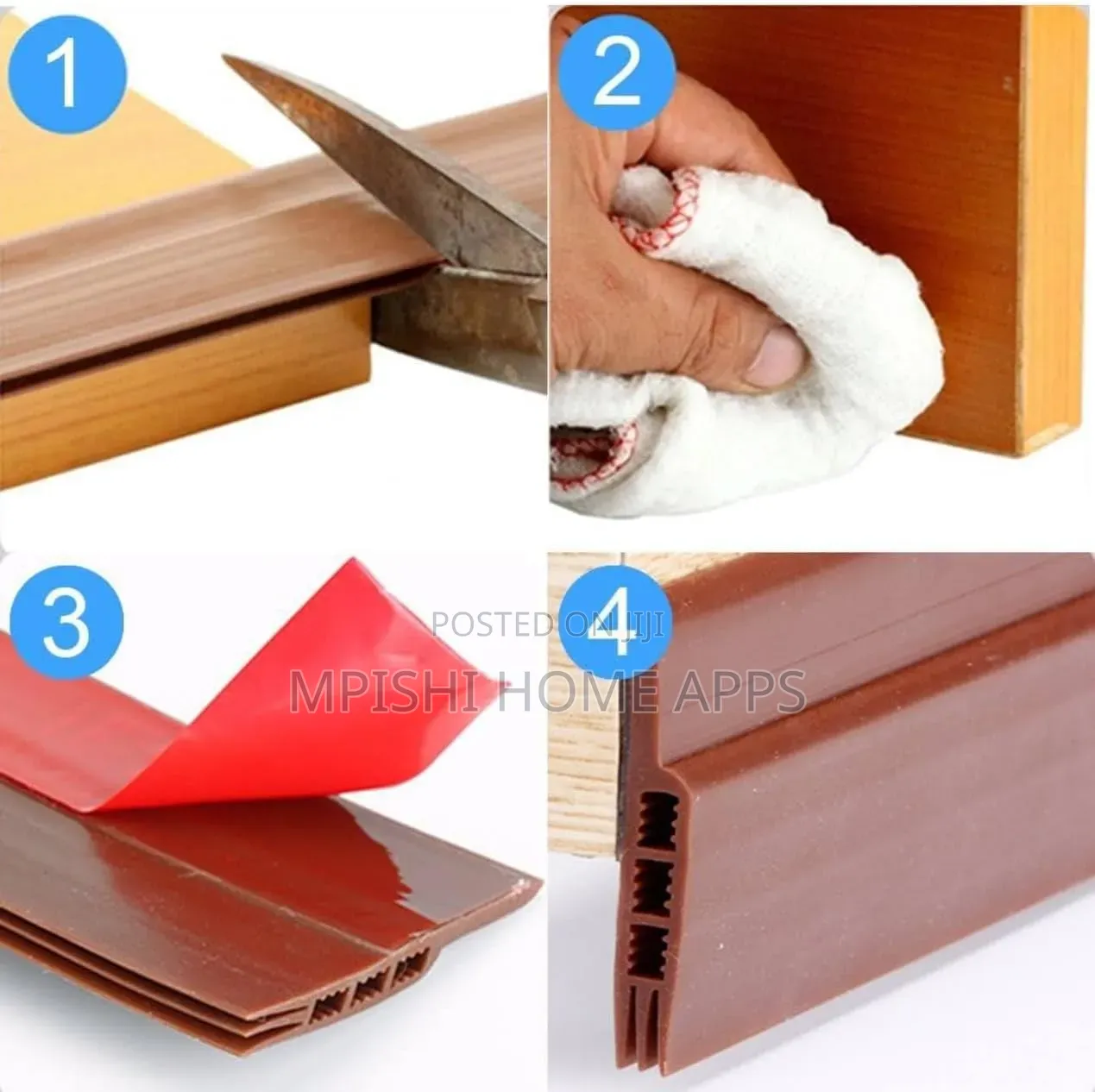 Silicone Door Bottom Sealing Strip