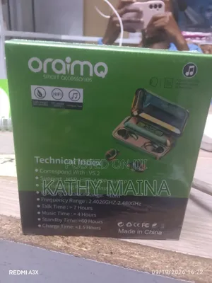Oraimo Earpods,True -Wireless Free Pods, Superior Sound Air F9 Pro +.