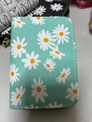 Blue Floral CardHolder