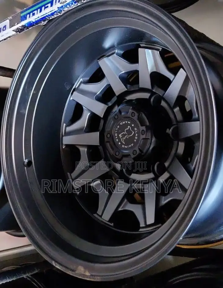 Size 15 Offset Rims 10J Grey (4pc)