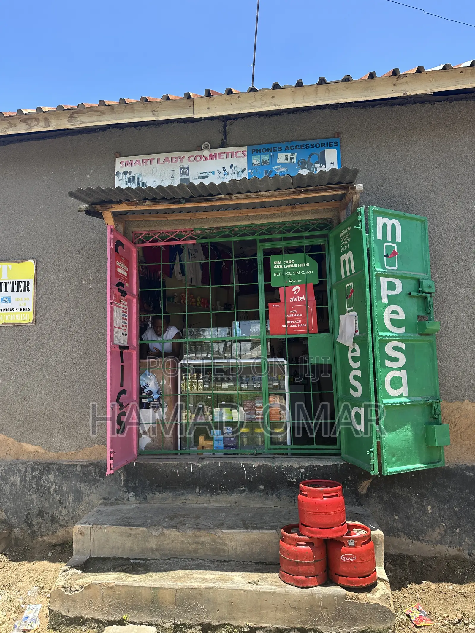 Cosmetic,Gas,Mpesa Shop