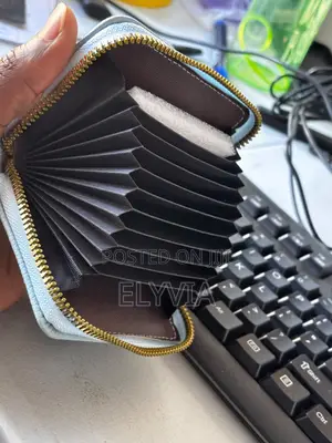 Blue Floral CardHolder