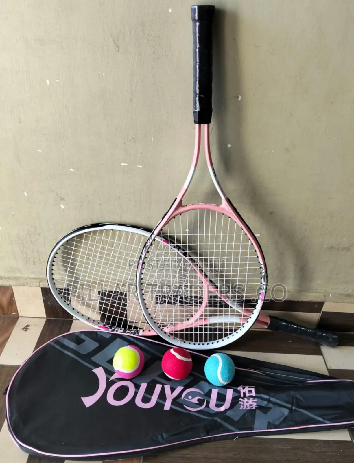 Tennis Racket Set With Carry Bag 3 Balls