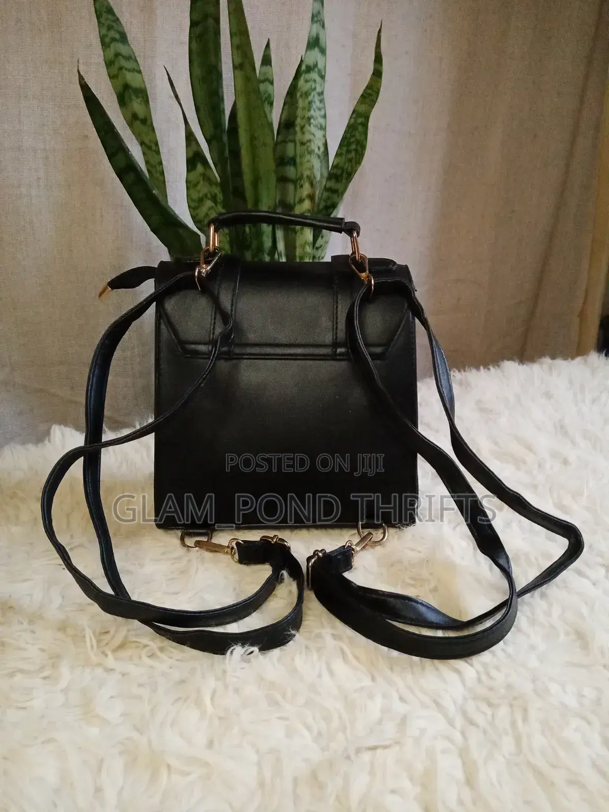 British Retro Style Fashion Backpack/Handbag Multifunctional