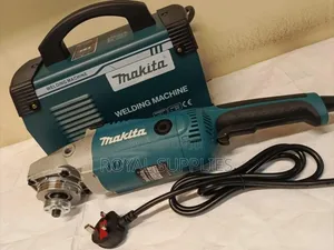 Makita 500a Welding Machine 9 Inch Grinder Combo