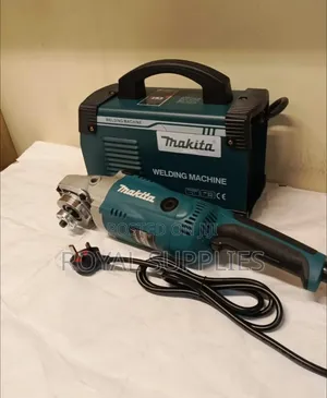 Makita 500a Welding Machine 9 Inch Grinder Combo