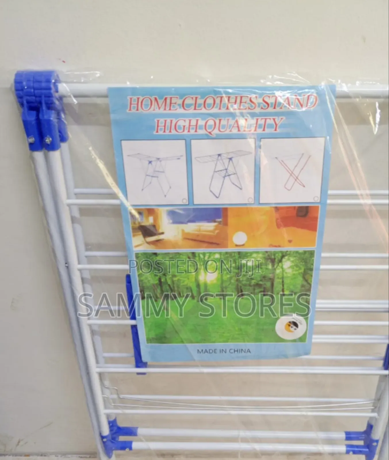 Portable Laundry Drying Stand – Multiple Hanging Levels