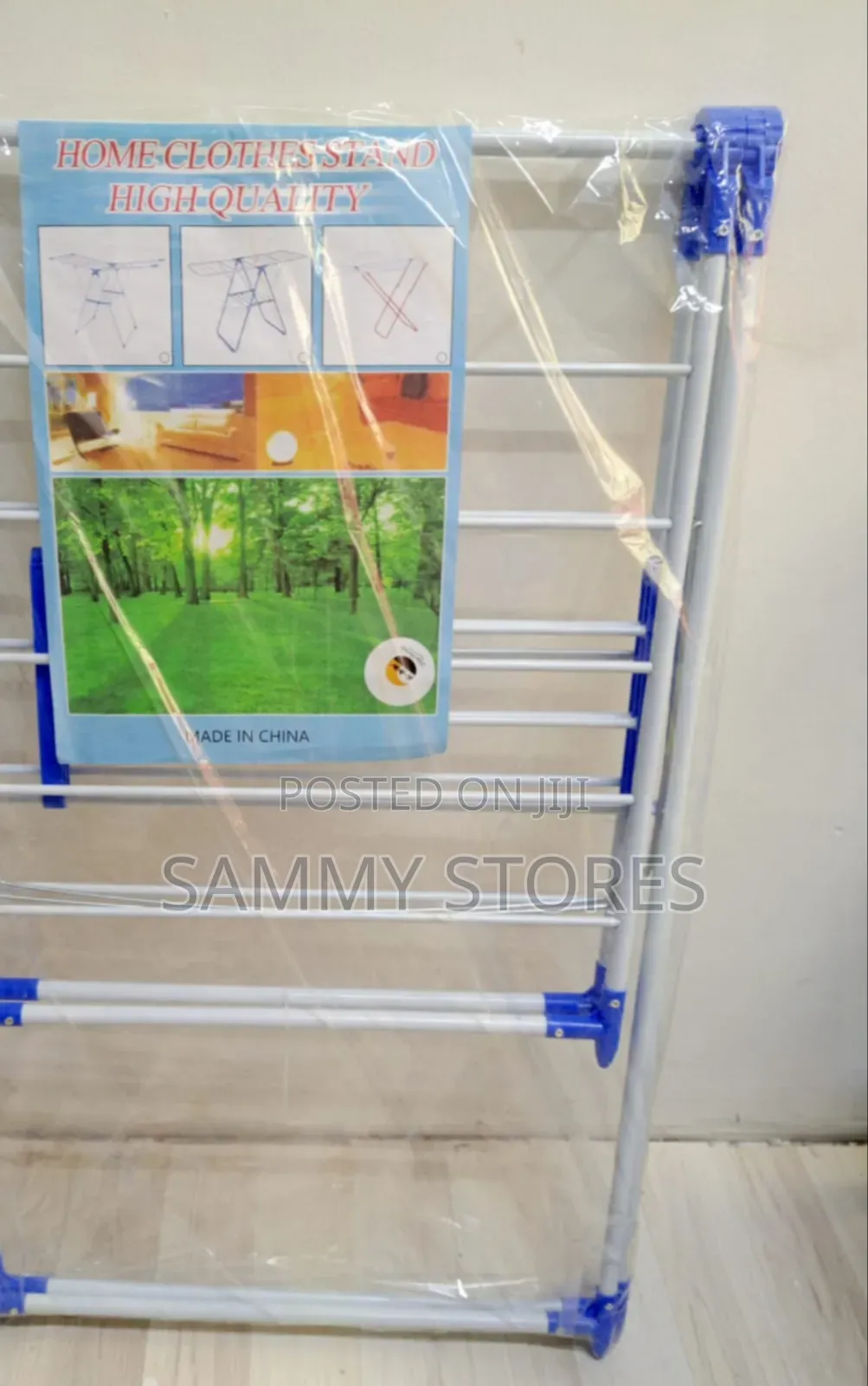 Portable Laundry Drying Stand – Multiple Hanging Levels