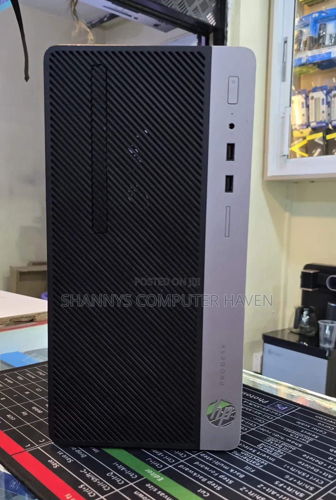 Desktop Computer HP ProDesk 400 G4 8GB Intel Core i7 HDD 500GB