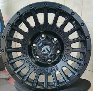 Size 18 Matt Black Toyota Rims (4pcs)