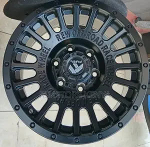 Size 18 Matt Black Toyota Rims (4pcs)