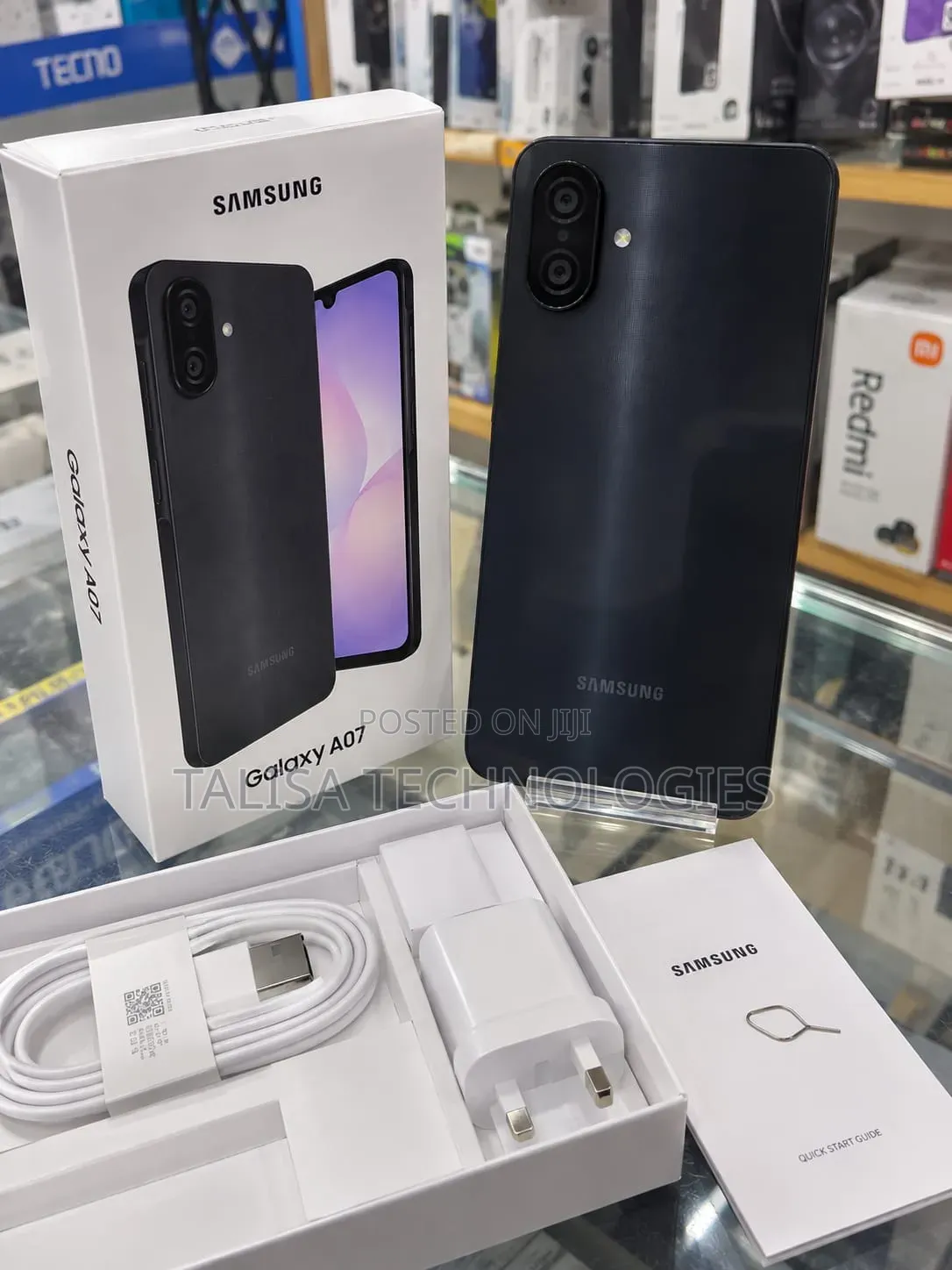 New Samsung Galaxy A07 128 GB Black