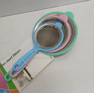 3 in 1 Coloured Metallic Sieve