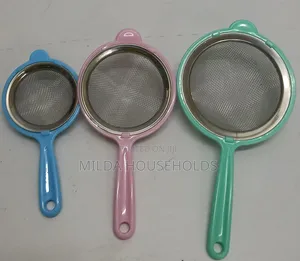 3 in 1 Coloured Metallic Sieve