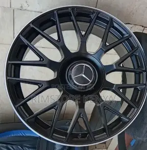 Size 20 Black Mercedes-Benz Rims (4pcs)